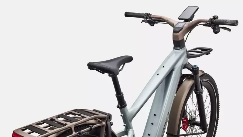 Specialized Turbo Vado 3 EVO 6.0 eHybrid Bike in Agave Gray/Black-3