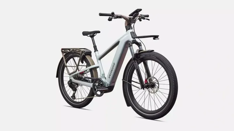 Specialized Turbo Vado 3 EVO 6.0 eHybrid Bike in Agave Gray/Black-1