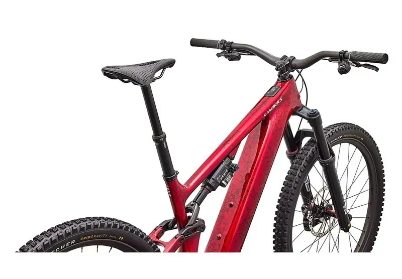 Specialized S-Works Turbo Levo 4 Carbon eMountain Bike in Gloss Red Tint-4