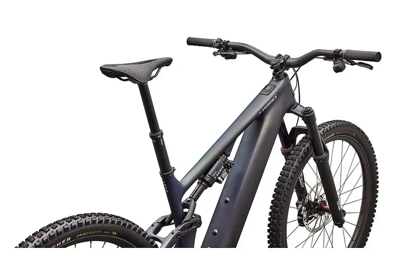 Specialized S-Works Turbo Levo 4 Carbon eMountain Bike in Satin Blue Tint-4