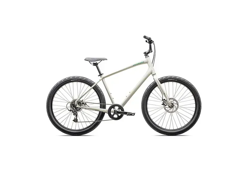 Specialized Roll 2.0 Road Bike In Satin Birch/Satin Electric Green Reflective