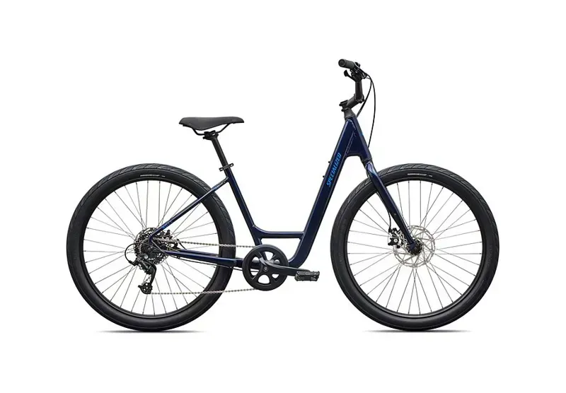 Specialized Roll 2.0 Low Entry Fitness Bike in Gloss Metallic Deep Marine