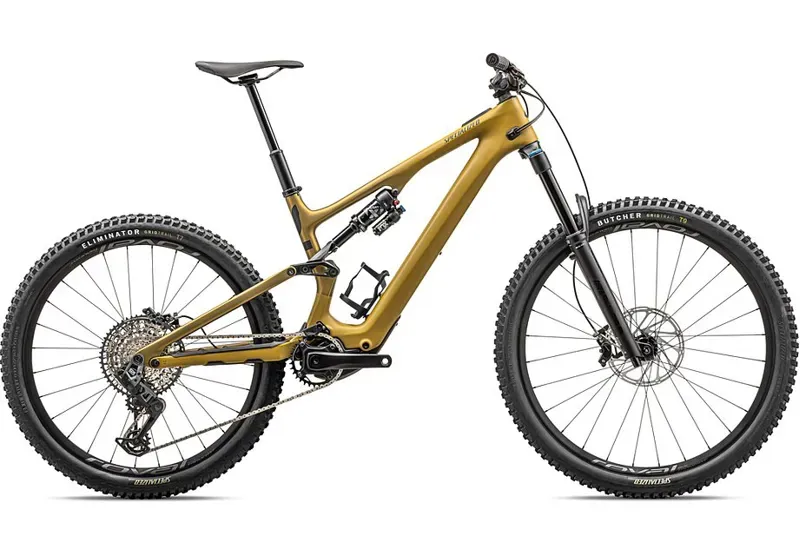 Specialized Levo SL Expert Carbon eMountain Bike in Harvest Gold/Obsidian/Silver