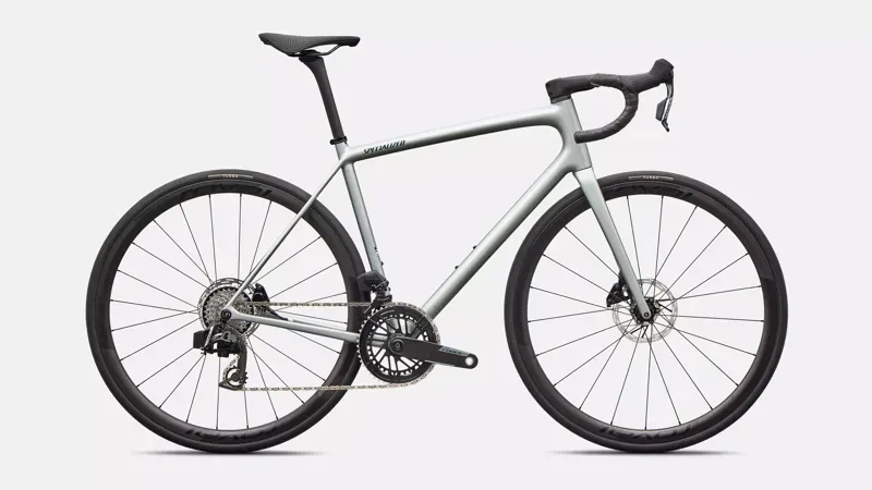 Specialized Aethos 2 Pro SRAM Force AXS Race Bike in Shadow Silver