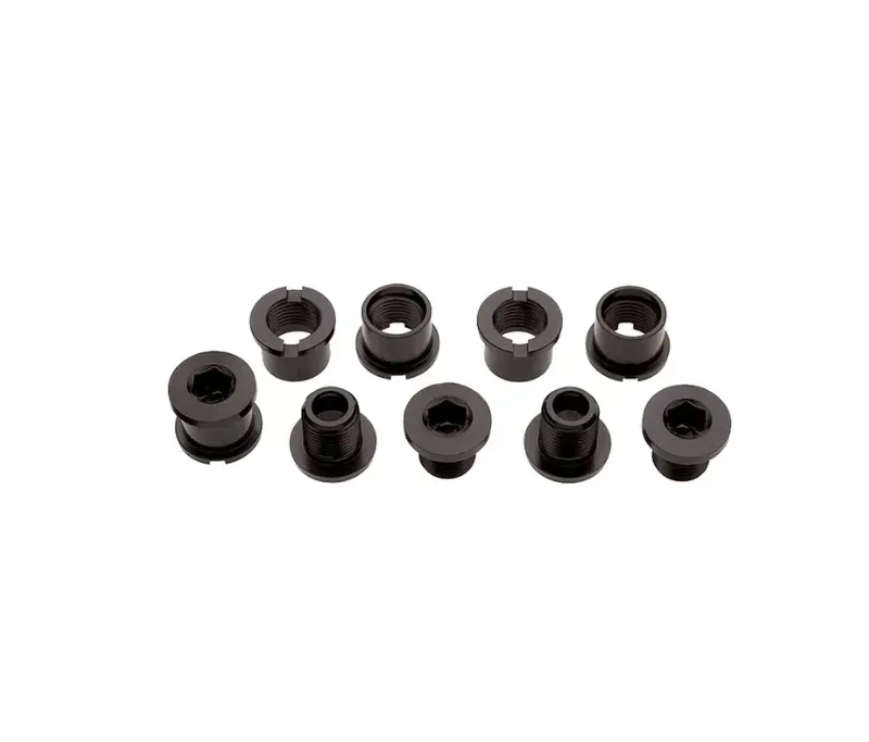 Problem Solvers Alloy Single Chainring Bolts in Black
