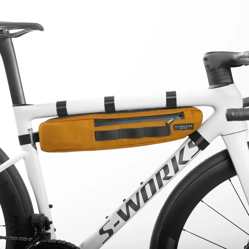 Almsthre S/M 1.6L Signature Frame Bag in California Gold-1