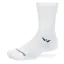 Swiftwick Aspire Crew Socks in Circuit White