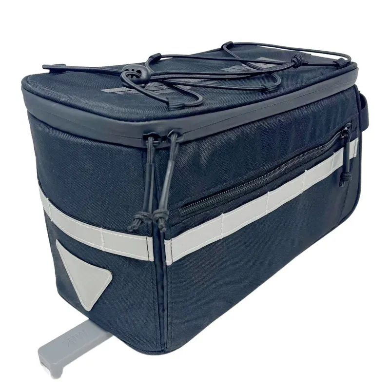 Bikase Big Momma 12x7x7.5-inch MIK Trunk Bag in Black-2