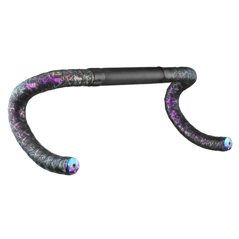 Supacaz Super Sticky Kush Splat Bar Tape in Oil Slick-2
