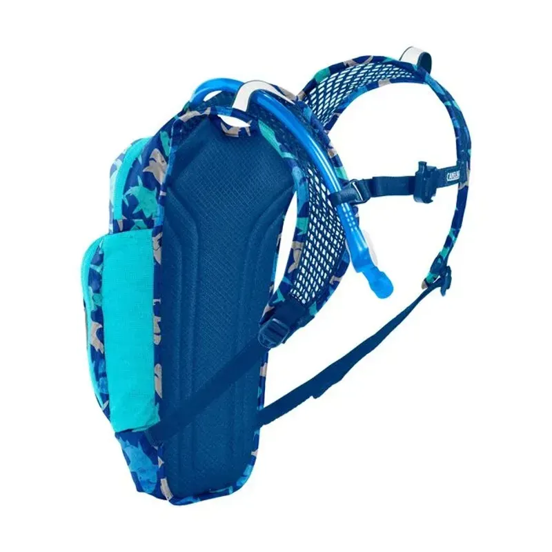 Camelbak Kids' Mini MULE 3l Hydration Pack w/1.5l Reservoir in Sharks-1