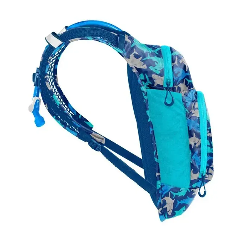 Camelbak Kids' Mini MULE 3l Hydration Pack w/1.5l Reservoir in Sharks-5