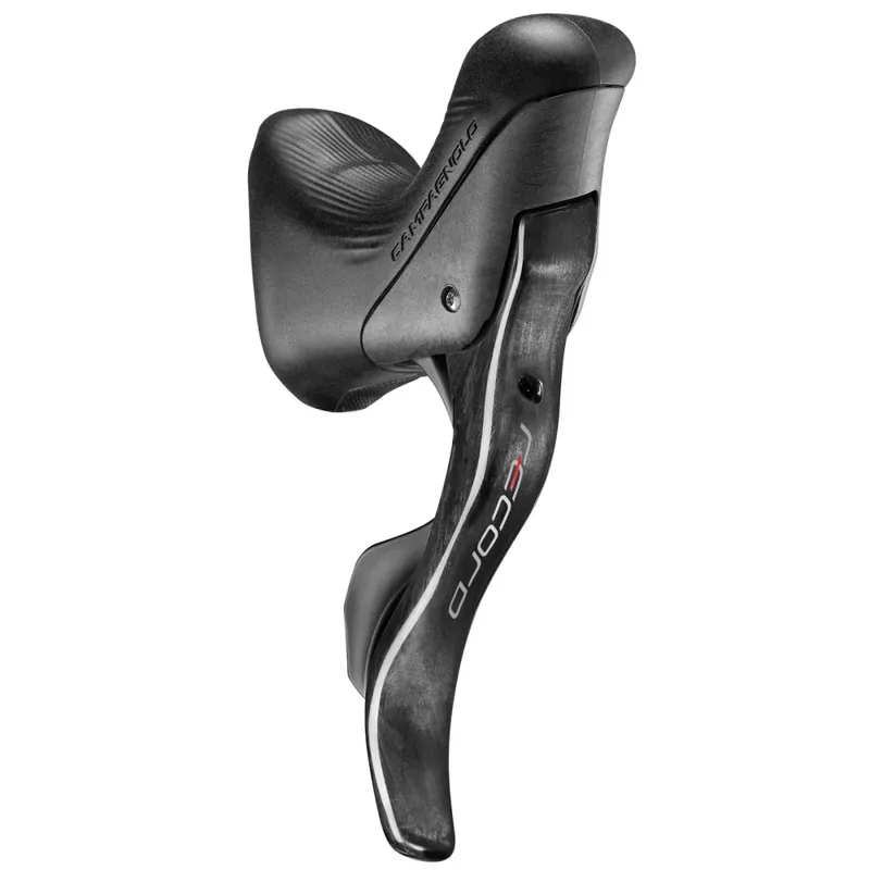 Campagnolo Record Ergopower Hydraulic Brake/Shift Lever And Disc Caliper - Left/Front 12-Speed 140mm Flat Mount Caliper Black-1