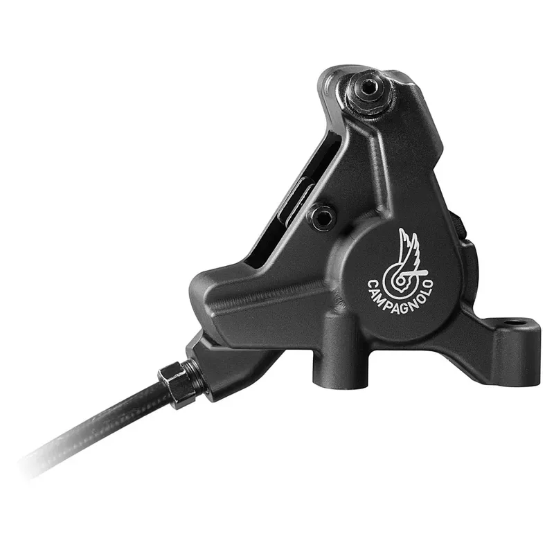 Campagnolo Record Ergopower Hydraulic Brake/Shift Lever And Disc Caliper - Left/Front 12-Speed 140mm Flat Mount Caliper Black-2