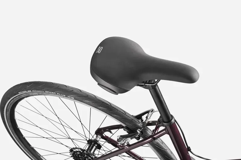 Cannondale Quick 4 StepThru Hybrid Bike in Royal Purple-6