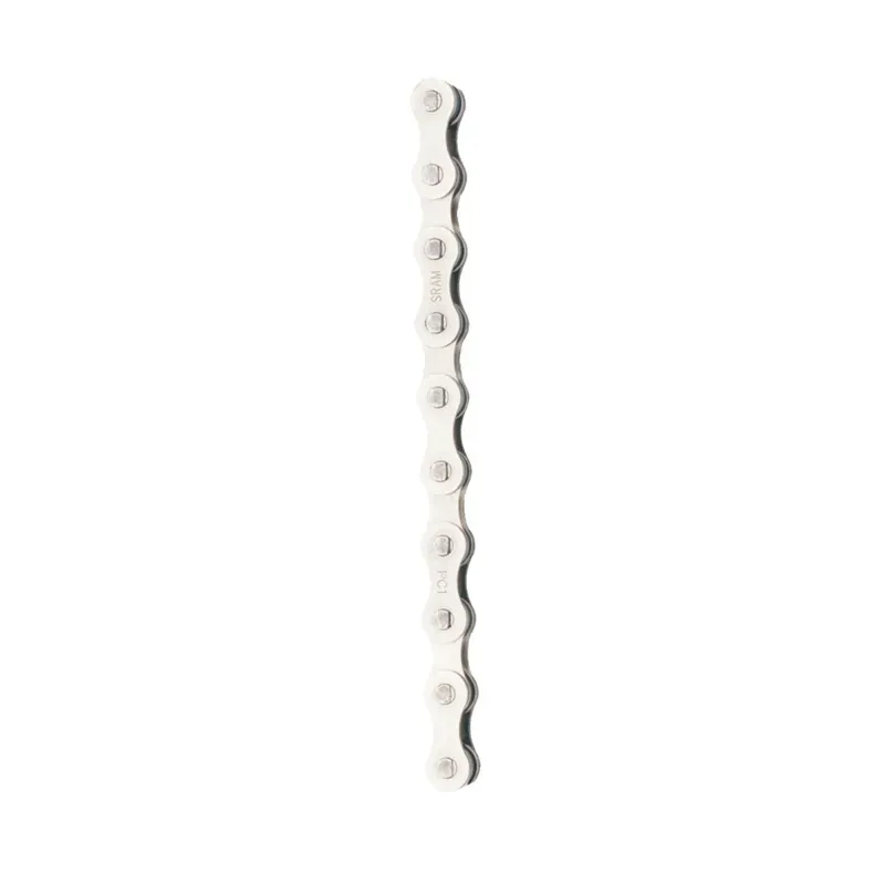 SRAM PC1 1/8-inch 114-link Single Speed Nickel Chain in Silver