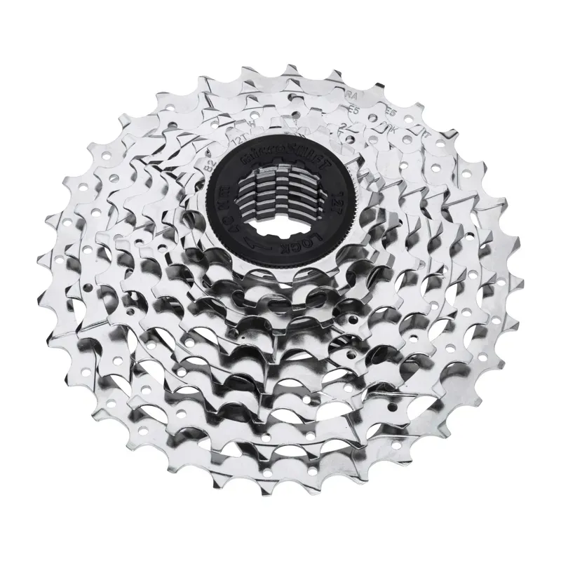 microSHIFT H-Series 8 Speed 11-32 Cassette in Silver