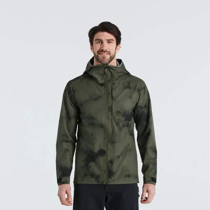 ALTERED TRAIL RAIN JACKET MEN OAKGRN M