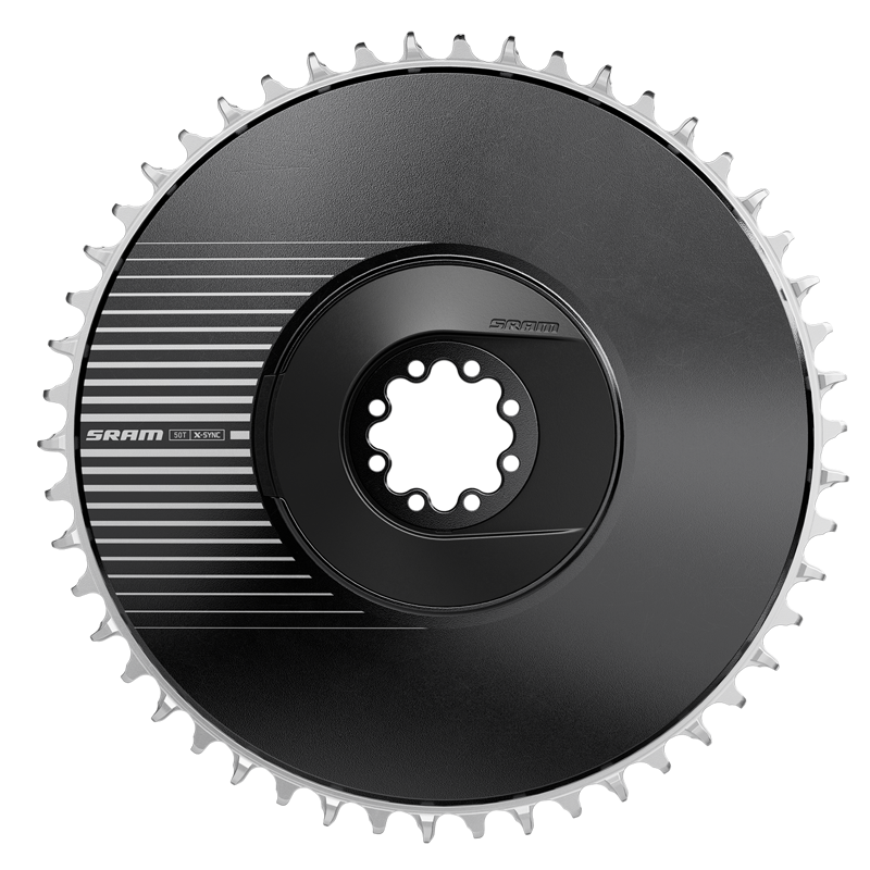 SRAM RED Aero X-Sync Direct Mount Chainring - 48t 12-Speed 8-Bolt Direct Mount 6.5mm Offet Black E1 Black-1