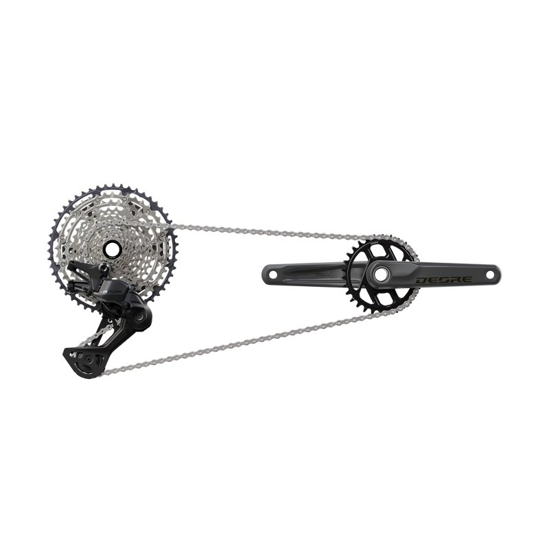 Shimano CS-M7200-12 Deore Hyperglide+ 12spd Cassette in Silver-4