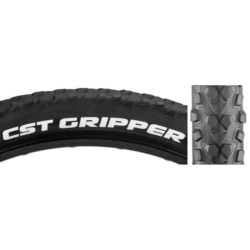 CST Premium Gripper 26x2.1-inch Wire Tire in Black-1