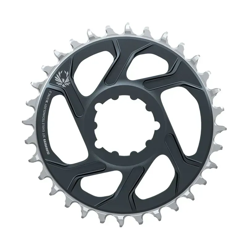SRAM Eagle X-SYNC 2 Direct Mount Chainring - 32t Direct Mount 3mm Offset For Boost Lunar/Polar Grey