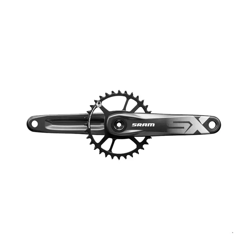 CRANKSET SRAM SX EAGLE 170x32 DM DUB XSYNC2 STL W/oCUPS BK 12s BOOST 148 COMPATIBLE Black