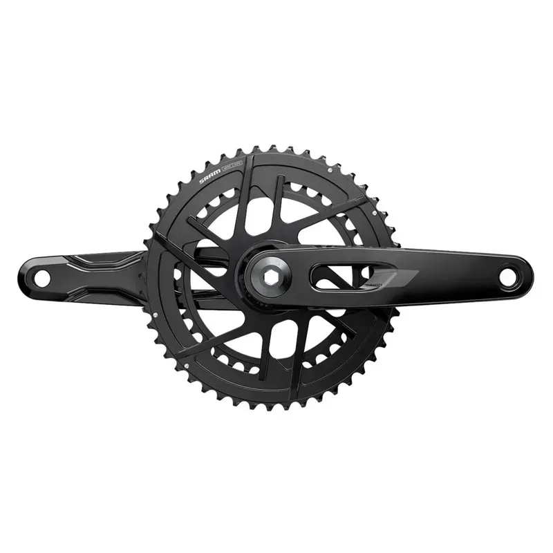 SRAM Rival Crankset - 172.5mm 12-Speed 48/35t 8-Bolt Direct Mount DUB Spindle Black E1 Black