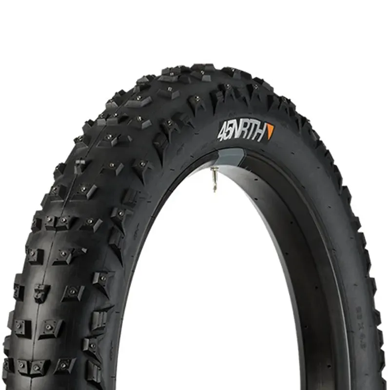 45NRTH Wrathchild 27.5in Tubeless Folding 120tpi Studded Fat Tire in Black
