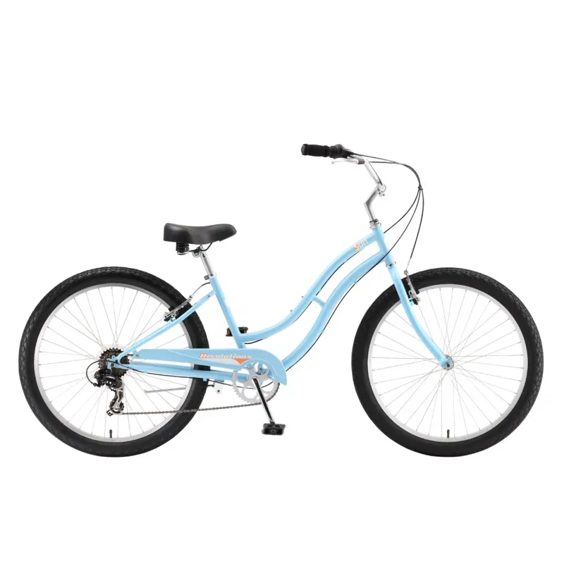Sun Bicycles Revolutions 7S Womens Cruiser Bike in Aqua Gloss