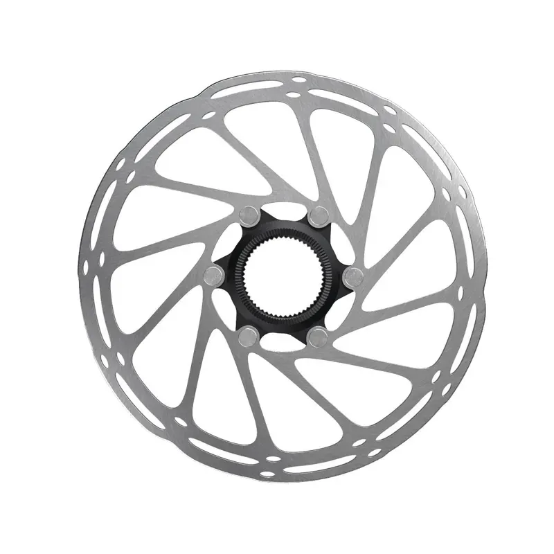 SRAM CenterLine Disc Brake Rotor - 200mm Center Lock Silver