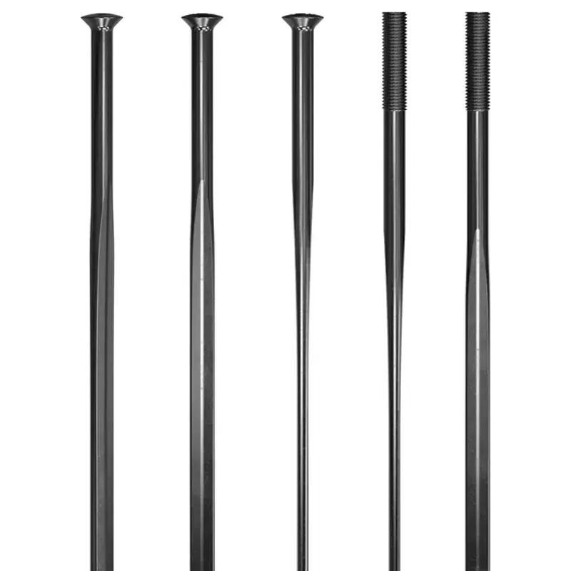 DT Swiss Aero Comp 2.0mm 264mm J-Bend Bladed Spoke Black-1