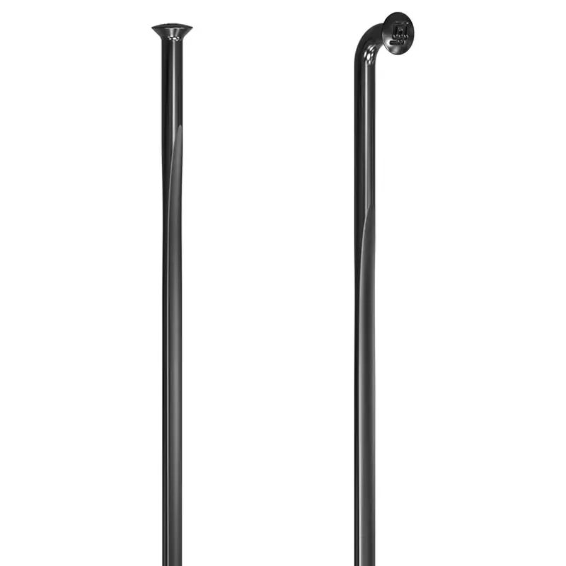 DT Swiss Aerolite 270mm J-Bend Bladed Spoke in Black