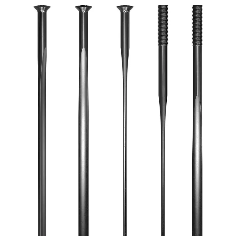 DT Swiss Aerolite 2.0mm Bladed 298mm Straight Pull Spoke in Black