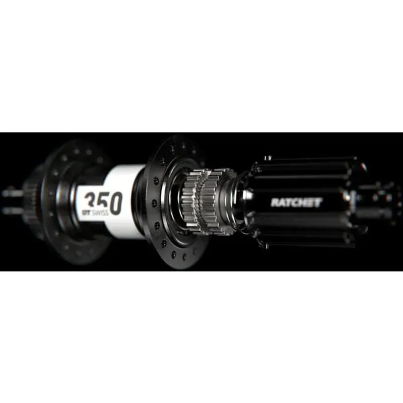 DT Swiss 350 Classic Center Lock 142x12mm Shimano 28h Rear Disk Hub in Black-1