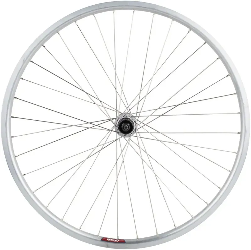 Quality Wheels Value HDS. 700c QR135mm RB HG10 Cl. 36h RW in Silver-5