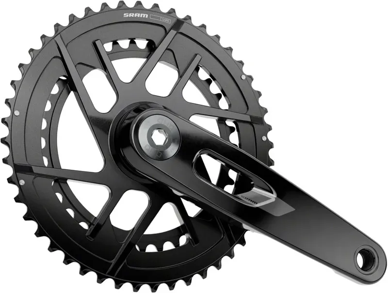 SRAM Rival Crankset - 172.5mm 12-Speed 48/35t 8-Bolt Direct Mount DUB Spindle Black E1 Black-1