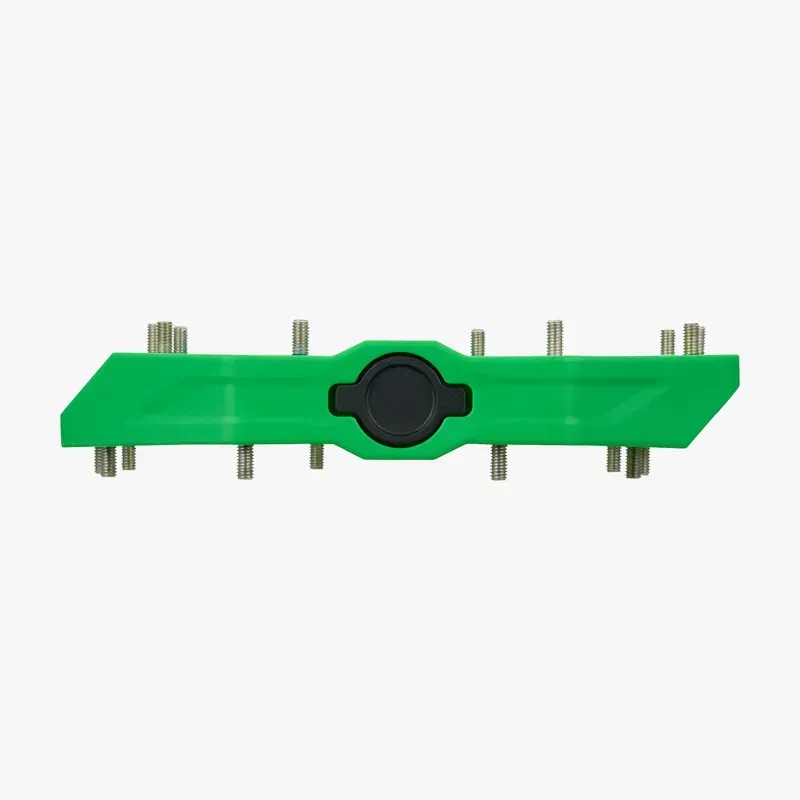 Shimano PD-GR400 Deore Flat Pedals in Green-1