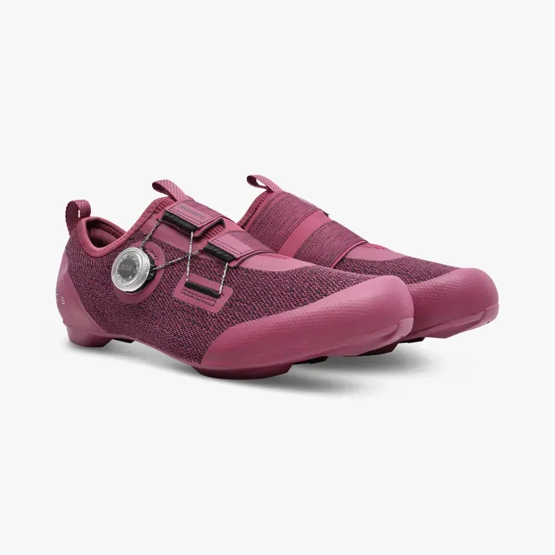 Shimano SH-IC501 Women's Indoor Cycling Shoes in Wine Red-1