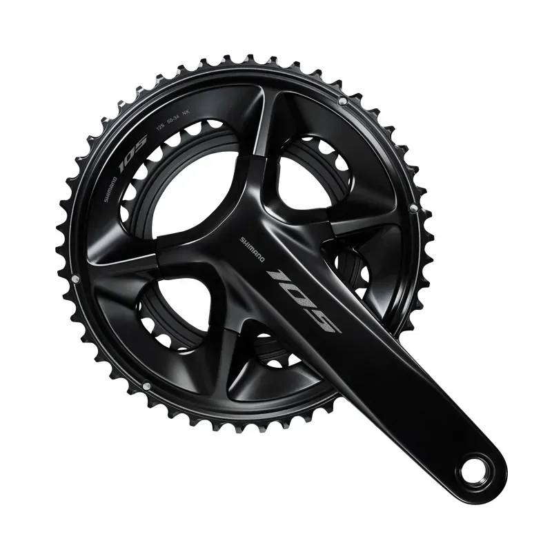 Shimano FC-R7100 105 175mm 12-speed Crankset in Black
