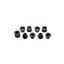 Problem Solvers 10mm Chainring Bolts in Black