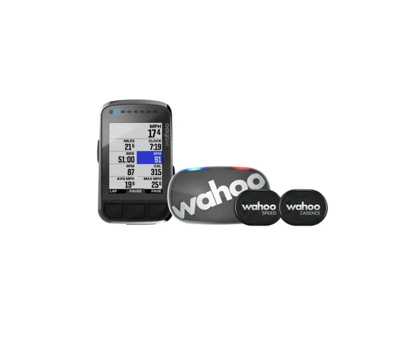 Wahoo ELEMNT BOLT V2 GPS Cycle Computer Bundle in Black