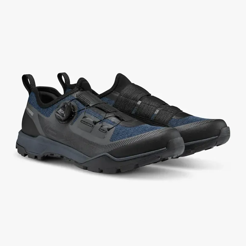 Shimano SH-EX700 Tour/Bikepacking Shoes in Dark Blue-1