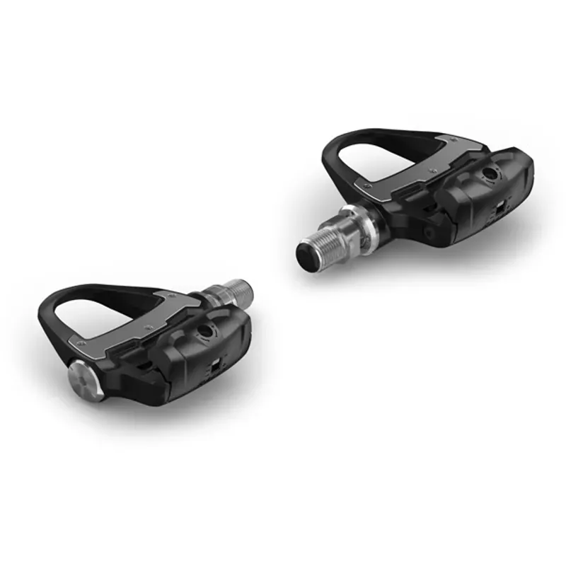 Garmin Rally RS200 Power Meter Pedals - Single Sided Clipless Composite 9/16 Black Pair Dual-Sensing Shimano SPD- SL Black