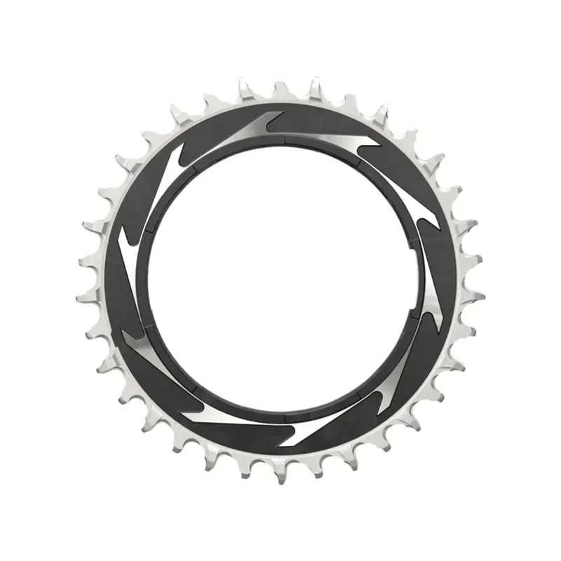 SRAM XX SL Eagle 12-speed 0mm Offset 34-t TM Chainring in Black/Silver