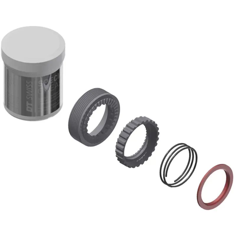 DT Swiss Ratchet EXP Hub 54T Service/Upgrade Kit in Gray