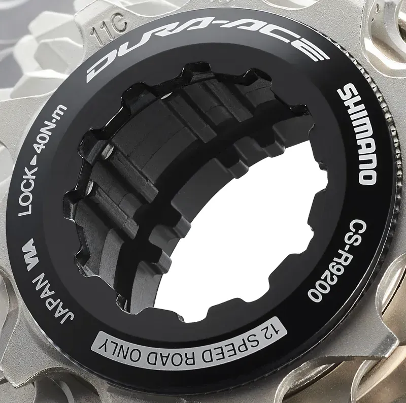 Shimano CS-R9200 Dura-Ace 12-speed Cassette in Silver-1