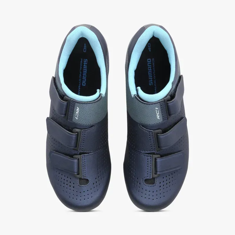 Shimano Women's SH-RC100 Cycling Shoes in Navy-5