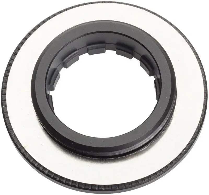 Jagwire Center Lock Alloy Disk Brake Rotor Lock Ring 9-12mm in Black-1