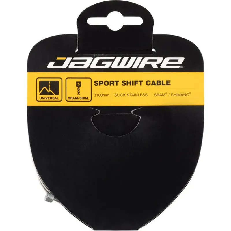 Jagwire Sport Slick 1.1x3100mm SRAM/Shim./Campag. SS Sh. Cable in Sil.