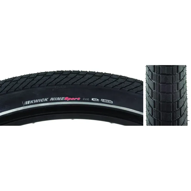 Kenda Kwick Nine Sport 29x2.2-inch Tire in Black-1